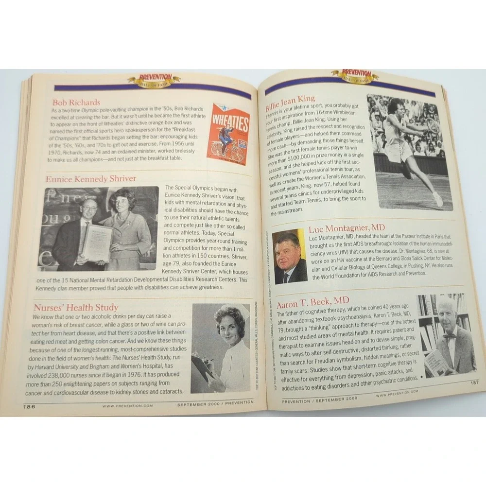 Prevention The Magazine For Better Health September 2000 50th Anniv Collector Ed